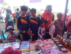 Kolaborasi TP PKK dan Perpustakaan Wahana Ilmu, Jalan Sehat Desa Kaligiri Jadi Ajang Sehat dan Cerdas