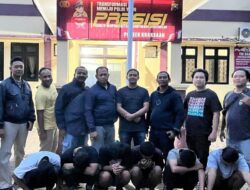 Polisi Bekuk Enam Terduga Pelaku Penusukan Pasca Konser NDX di Kraksaan