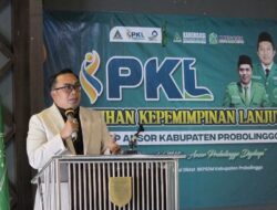 Muchlis Gedor Semangat Kader Ansor Probolinggo di Ajang PKL Lanjutan