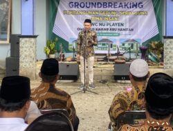 Gedung Serbaguna MWC NU Playen Mulai Dibangun, Kaisar Dorong Penguatan Infrastruktur Keummatan