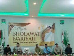 Rutinan Sholawat Nariyah PKB Probolinggo Jadi Ikhtiar Doakan Indonesia