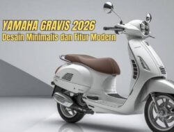 Yamaha Gravis 2026 Diluncurkan, Skutik Elegan untuk Mobilitas Urban