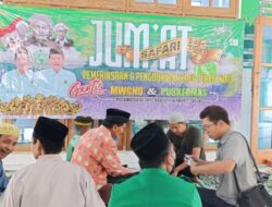 Safari Jumat MWCNU Besuk Padukan Dakwah dan Pengobatan Gratis