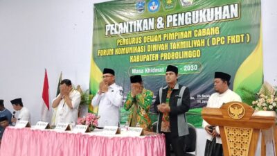 Pengurus DPC FKDT Kabupaten Probolinggo Periode 2025–2030 Resmi Dikukuhkan