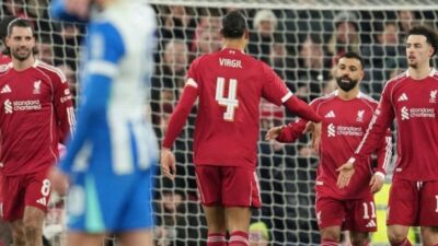 Anfield Bergemuruh, Mohamed Salah Tampil Gemilang Saat Liverpool Singkirkan Brighton di Piala FA