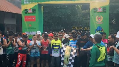 Ribuan Pelari Jelajahi Jalur Hutan Tiris dalam Trail Run Pekalen Ranting