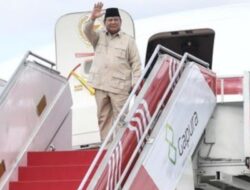 Prabowo Bertolak ke AS, Didampingi Bahlil dan Teddy Temui Trump