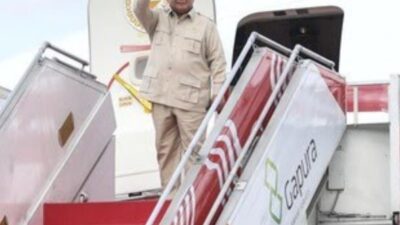 Prabowo Bertolak ke AS, Didampingi Bahlil dan Teddy Temui Trump