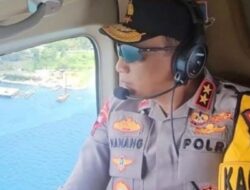 Kapolda Jatim Cek Arus Balik Lebaran Lewat Patroli Udara