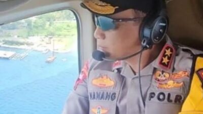 Kapolda Jatim Cek Arus Balik Lebaran Lewat Patroli Udara