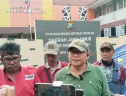 Polisi Janji Penegakan Hukum, Aksi Pendudukan Mapolresta Probolinggo Dihentikan