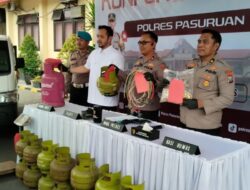 Empat Tersangka Pengoplos Gas Subsidi di Pasuruan Ditangkap, Negara Rugi Miliaran