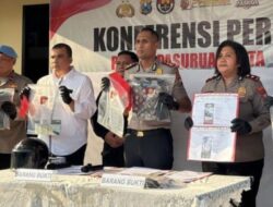 Dua Pelaku Curanmor Motor Ketua RT di Pasuruan Diringkus Polisi
