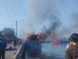 Kapal Motor Gracias Terbakar di Probolinggo, Kerugian Ditaksir Rp1 Miliar