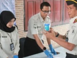 Lapas Pasuruan Geledah Blok Hunian dan Tes Urin 351 Warga Binaan