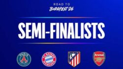 Jadwal Liga Champions 2025/2026: Semifinal Digelar Akhir April, Final 30 Mei di Budapest