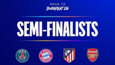 Jadwal Liga Champions 2025/2026: Semifinal Digelar Akhir April, Final 30 Mei di Budapest