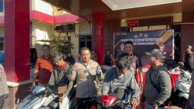 18 Kasus Kejahatan Terungkap di Probolinggo, Korban Curanmor Terima Motornya Kembali