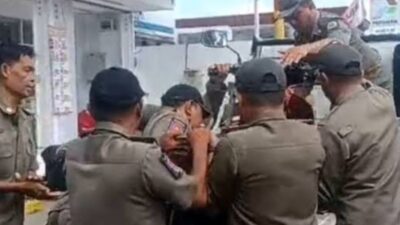 Satpol PP Razia ASN Nongkrong saat Jam Kerja di Pasuruan, Motor Ditinggal Pemilik