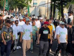 Wabup Fahmi Apresiasi Kekompakan Ansor dan Fatayat dalam Fun Walk di Kraksaan
