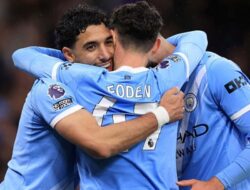 Manchester City Menang 3-0 atas Crystal Palace, Tekanan untuk Arsenal Kian Besar