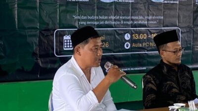 Lesbumi PCNU Kraksaan Rawat Tradisi sebagai Benteng Dakwah Kultural