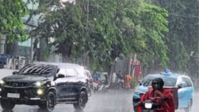 Cuaca Jawa Timur Diprakirakan Didominasi Hujan Ringan pada Sabtu Ini