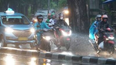 BMKG Prediksi Hujan Guyur Sejumlah Wilayah di Jawa Timur Hari Ini