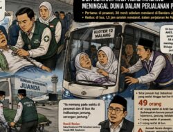 Dua Jemaah Haji Asal Malang Meninggal Saat Perjalanan Pulang ke Tanah Air