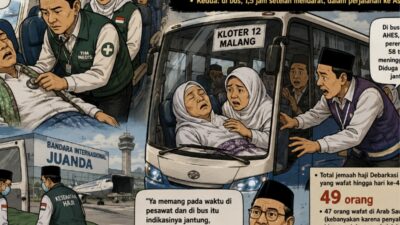 Dua Jemaah Haji Asal Malang Meninggal Saat Perjalanan Pulang ke Tanah Air