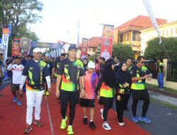 Ugas Irwanto Apresiasi Prabu Fun Run 6K, Ribuan Peserta Ramaikan HUT ke-80 Bhayangkara