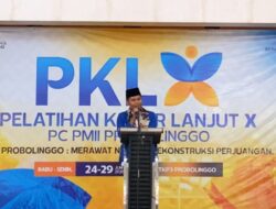 PKL X PMII Probolinggo Dibuka, Teguhkan Nilai dan Rekonstruksi Perjuangan Kader