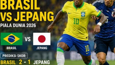 Prediksi Gol Brasil vs Jepang: Seleção Diprediksi Unggul Tipis, Laga Berpotensi Sengit