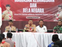 Warga Binaan dan Pramuka Ikuti Wawasan Kebangsaan di Rutan Kraksaan