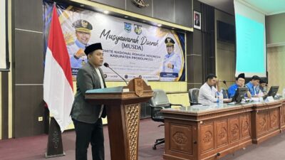 Muhammad Safi’i Terpilih Aklamasi Pimpin KNPI Kabupaten Probolinggo Periode 2026–2029