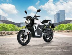 Rakata NX8, Motor Listrik Bergaya Naked Bike dengan Klaim Jarak Tempuh 100 Kilometer
