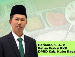 Menu MBG Berisi Belatung, Ketua Fraksi PKB Kubu Raya Herianto Desak Evaluasi dan Pengawasan Diperketat