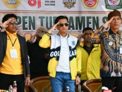Piala Golkar Cup di Desa Batur Meriah, Oka Mahendra Hadir Bersama Ketua AMPG