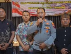 Polres Probolinggo Gandeng Masyarakat Tengger Cegah Karhutla dan Penyakit Masyarakat