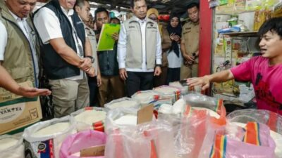Satgas Pangan Polda Jatim Usut Beras Premium Dijual di Atas HET di Pasar Pucang
