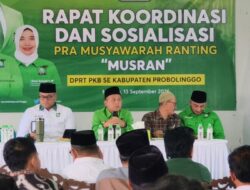 Menuju Pemilu 2029, PKB Probolinggo Perkuat Struktur hingga Tingkat Ranting