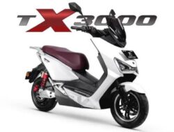 United TX3000, Motor Listrik 90 Km/Jam dengan Dua Baterai dan Jarak Tempuh 120 Kilometer
