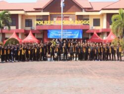 Polres Probolinggo Gelar Olahraga Bersama Sambut HUT Lalu Lintas Bhayangkara ke-71