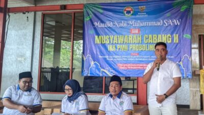 Raih 12 dari 13 Suara, Salamul Huda Nahkodai IKA PMII Probolinggo Raya