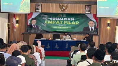 Tingkatkan Wawasan Kebangsaan, Dr. H. A. Iman Sukri Gelar Sosialisasi 4 Pilar MPR RI Bersama Tokoh Masyarakat Sukorejo