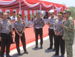 Kapolres Probolinggo Hadiri Uji Coba Pesawat Tempur TNI AU di Tol Paspro