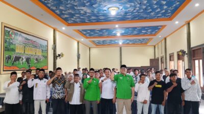 Perkuat Mesin Partai, PKB Lantik Pengurus Ranting di Krucil
