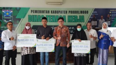 BPJS Ketenagakerjaan Serahkan Santunan Rp550 Juta untuk Tiga Korban Kebakaran Bromo